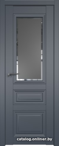 

Межкомнатная дверь ProfilDoors 2.109U 90x200 (антрацит, стекло square графит)