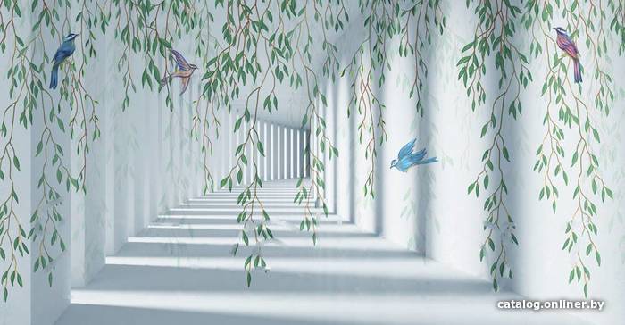 

Фотообои Citydecor Flower Tunnel 3D 2 с защитным покрытием 500x260