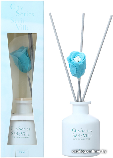 

Аромадиффузор Miniso City Series Reed Diffuser. Lily of the Valley 2971 (80 мл)