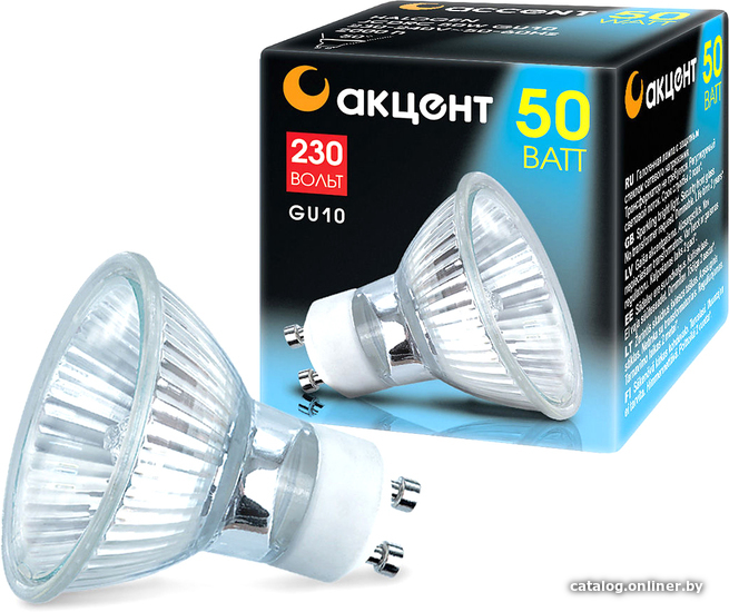 

Галогенная лампа Акцент JCDRC 230В 50W GU10