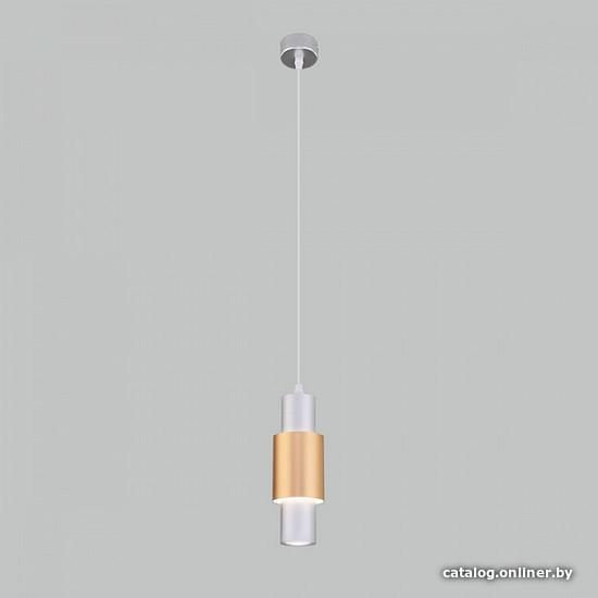 

Подвесная люстра Евросвет Bento 50204/1 LED матовое серебро/матовое золото