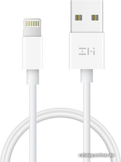 

Кабель ZMI ZSH03 USB Type-A - Lighting (1 м, белый)