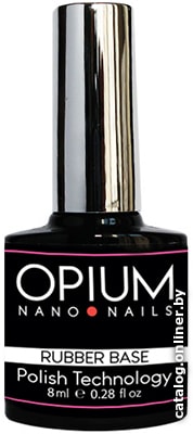 

Основа Opium Nano nails Rubber base Каучуковое 8 мл