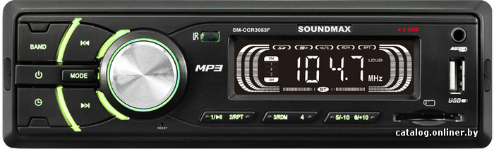 

USB-магнитола Soundmax SM-CCR3053F