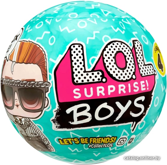 

Кукла-сюрприз L.O.L. Surprise! Boys Character Doll with 7 Surprises Series 4 572695