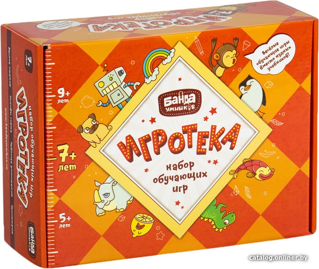 

Настольная игра Банда умников Игротека 7+