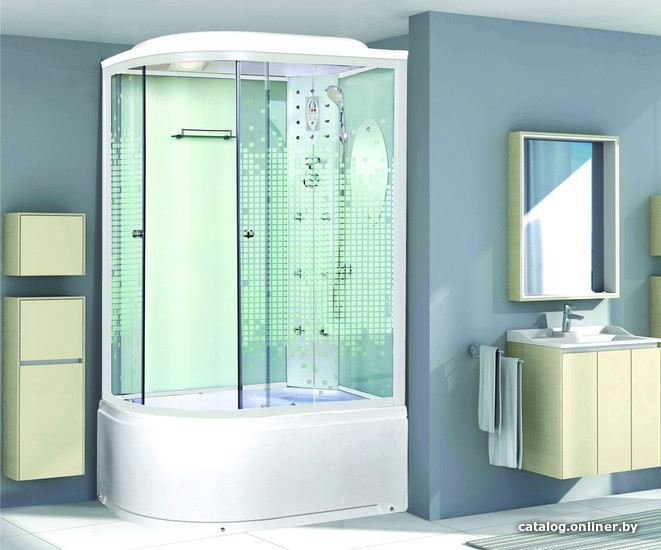

Душевая кабина Niagara NG-310-01RN 120x80x220 (мозаика стекло)