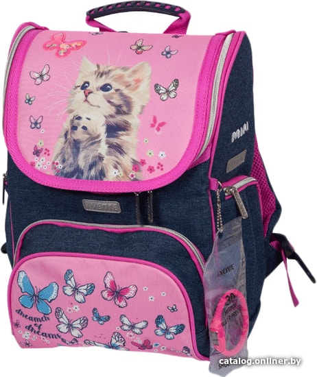 

Школьный рюкзак deVente 7030113 (mini cute cat)
