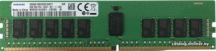 

Оперативная память Samsung 8GB DDR4 PC4-19200 M393A1G43EB1-CRC0Q