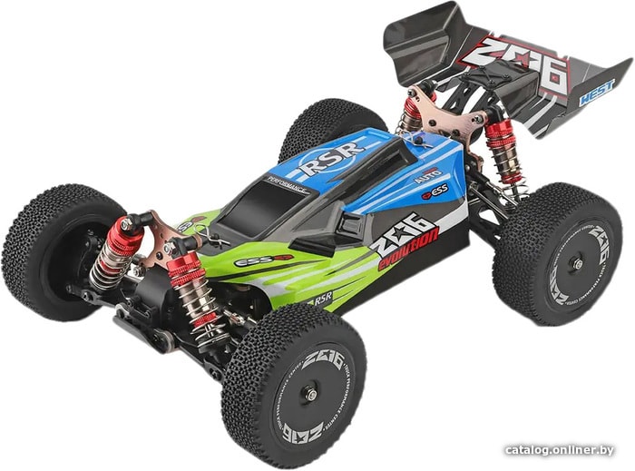 

Автомодель WLtoys 144001 (зеленый/синий)
