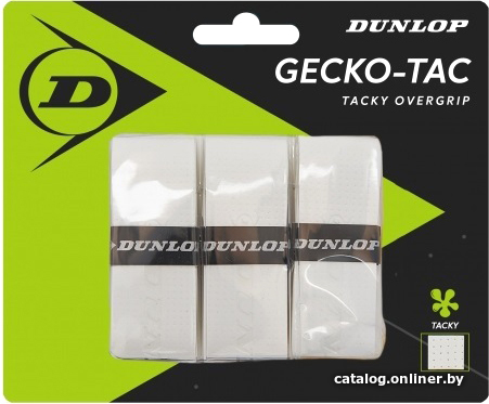 

Овергрип Dunlop Gecko-Tac 623DN613264 (3 шт, белый)