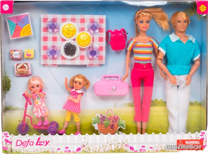 

Кукла Defa Lucy Семейный пикник 8301