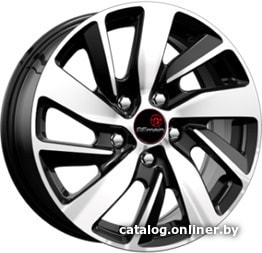 

Литые диски Remain R166 16x6.5" 5x114.3мм DIA 67.1мм ET 50мм Алмаз черный