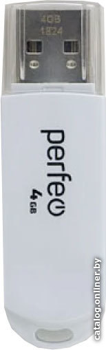 

USB Flash Perfeo C03 4GB (белый)
