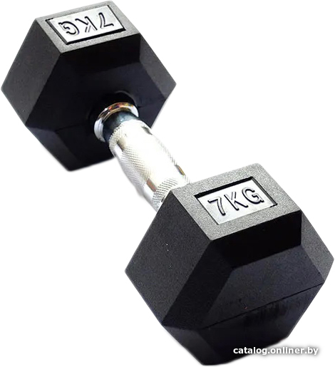 

Гантель Original FitTools FT-HEX-07T 7 кг