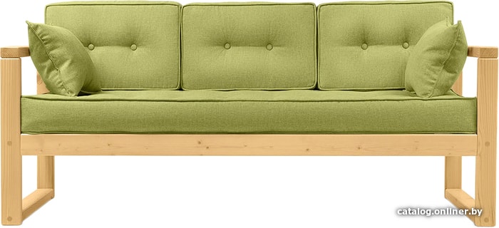 

Диван Divan Астер-3 Textile Lime (рогожка romeo 07, зеленый)