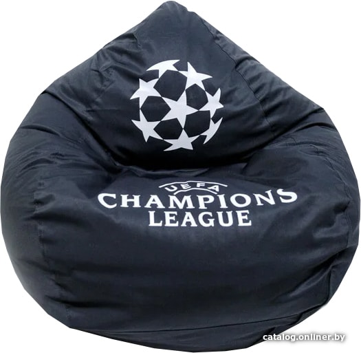 

Кресло-мешок devi-bag грета, черный, узор UEFA