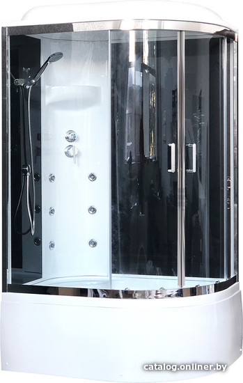 

Душевая кабина Royal Bath RB8120BK3-BT-CH-L 120x80