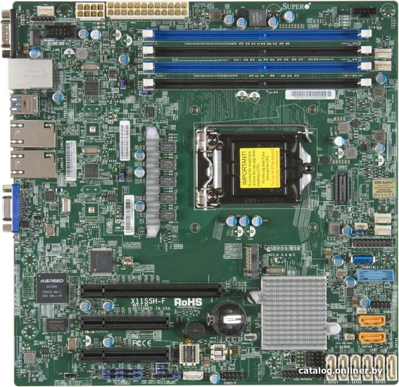 

Материнская плата Supermicro MBD-X11SSH-F-O