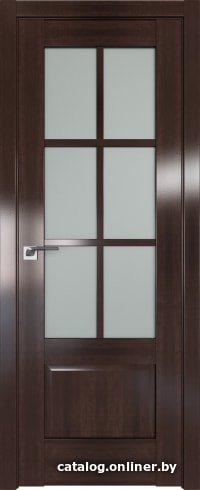 

Межкомнатная дверь ProfilDoors 103X 90x200 (орех сиена, стекло матовое)