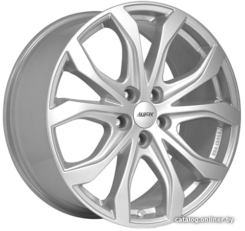 

Литые диски Alutec W10X 20x9" 5x112мм DIA 66.5мм ET 35мм Polar Silver
