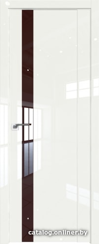 

Межкомнатная дверь ProfilDoors 62L 60x200 (дарквайт люкс, стекло lacobel коричневый лак)