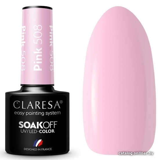 

Гель-лак Claresa Hybrid Pink 508 5 мл