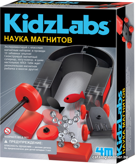 

Набор для опытов 4M KidzLabs Наука магнитов 00-03291