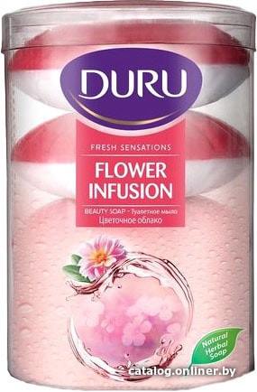 

Duru Мыло туалетное Fresh Sensation Цветочное облако 4х100 г