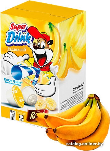 

Кофе в капсулах Rene Dolce Gusto Kids Banana 16 шт