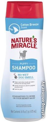 

Шампунь Nature's Miracle Puppy Shampoo Cotton Breeze Scent 473 мл