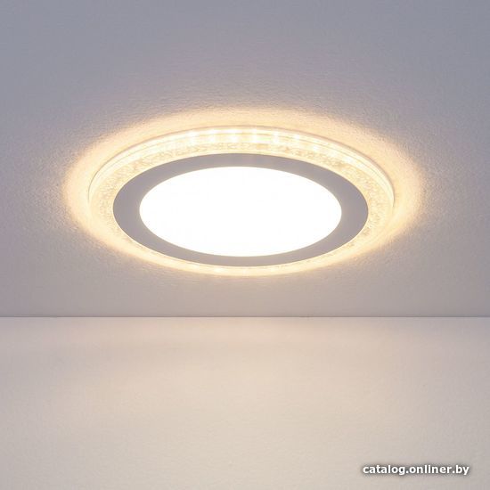 

Светильник-тарелка Elektrostandard DLR024 12+6W/18W 4200K (белый)