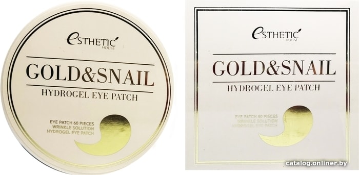 

Esthetic House Gold & Snail Hydrogel Eyepatch