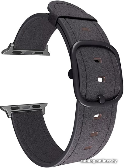 

Ремешок Lyambda Minkar для Apple Watch 42-44 мм (черный)