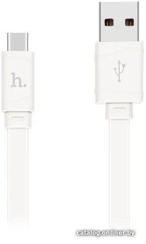 

Кабель Hoco X5 Bamboo USB Type-A - USB Type-C (1 м, белый)