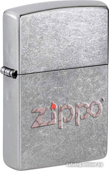 

Зажигалка Zippo 207 Snakeskin Logo Street Chrome
