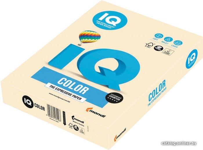 

Офисная бумага IQ Color CR20 A4 (кремовый, 80 г/м2, 500 л)