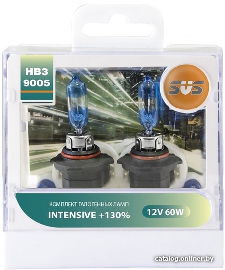 

Галогенная лампа SVS HB3/9005 60W+W5W Intensive+130% 2+2шт