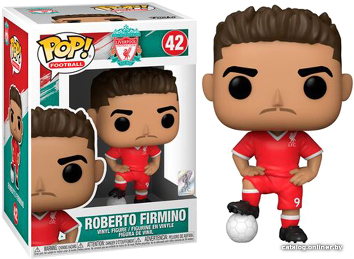 

Фигурка Funko POP! Football. Roberto Firmino - Liverpool 52174