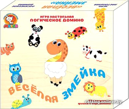 

Настольная игра Макси Весёлая змейка 10382