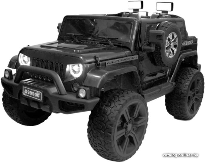 

Электромобиль RiverToys Jeep Wrangler O999OO (черный)