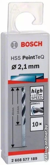 

Набор оснастки Bosch 2608577189 (10 предметов)