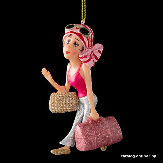 

Елочная игрушка Erich Krause Decor Путешественница 53499