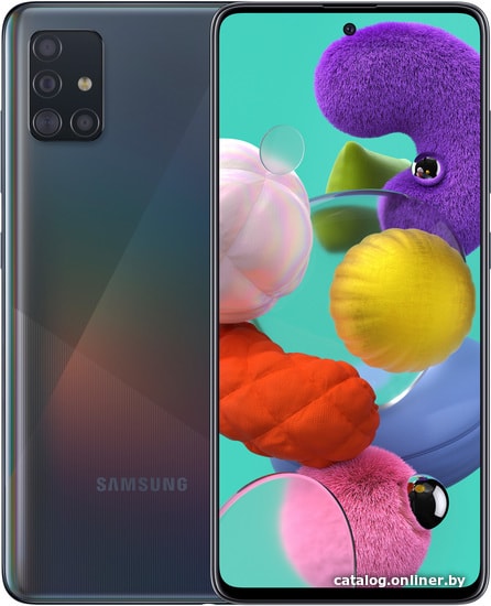 

Смартфон Samsung Galaxy A51 SM-A515F/DSN 8GB/128GB (черный)