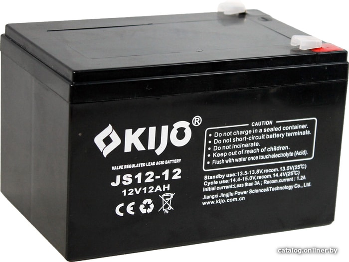 

Аккумулятор для ИБП Kijo JS12-12 F1 (12В/12 А·ч)
