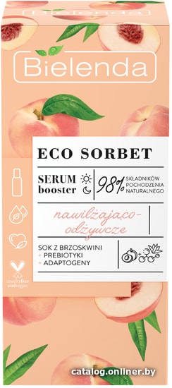

Bielenda Сыворотка для лица Sorbet Peach увлажняющая и питательная 30 мл