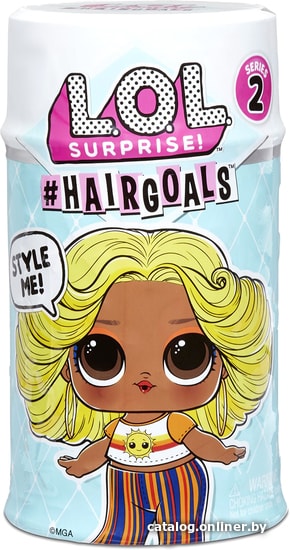 

Кукла-сюрприз L.O.L. Surprise! Hairgoals 2.0 572657