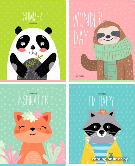 

Общая тетрадь ArtSpace клетка Рисунки. Happy animals Т96кВЛ_36412 (96 л)