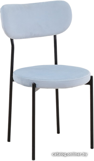 

Стул Stool Group Барбара (велюр серо-голубой/черный)
