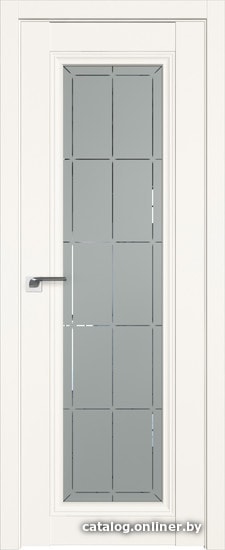 

Межкомнатная дверь ProfilDoors 2.101U 90x200 (дарквайт, стекло гравировка 10)